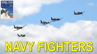 Navy Fighters  Sywell Airshow 2024 [upl. by Shawnee]