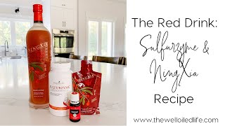 The Red Drink  Sulfurzyme  NingXia Recipe [upl. by Masera]