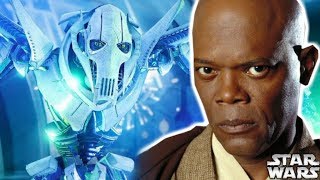 Why Mace Windu REFUSED To Duel General Grievous  Star Wars Explained [upl. by Bigner]