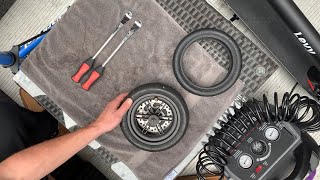 Electric Scooter Tire Replacement Tubeless Edition [upl. by Ibby320]