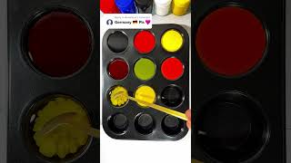 Challenge to guess the color from the 3 colors of the German Flag asmr shorts [upl. by Endres]