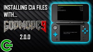 INSTALLING CIA FILES WITH GODMODE9 200  MUST WATCH [upl. by Noraj]