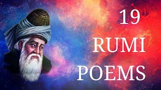 19 Rumi Poems in English [upl. by Volpe469]