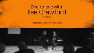 Stockholm Design Talks Onetoone on Stage interview with Ilse Crawford [upl. by Adachi]