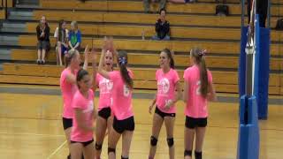 Kenzie Henderson 6 volleyball highlights of her Cedaredge High School Bruins senior year of 2015 [upl. by Paik]