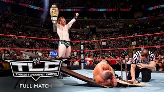 FULL MATCH  John Cena vs Sheamus – WWE Championship Tables Match WWE TLC 2009 [upl. by Schreibe338]