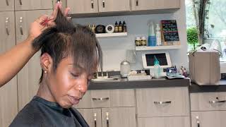 How To Fix Damaged Hair Severe Hair loss On Hairline [upl. by Cairistiona128]