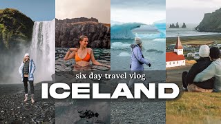 6 Day ICELAND Travel Vlog 🇮🇸 Best Things To See Eat amp Do [upl. by Natloz]