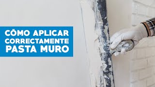 El correcto uso de la pasta muro [upl. by Annaeel]