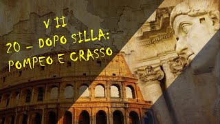 20 DOPO SILLA POMPEO E CRASSO 7863  VOLUME II – STORIA ROMANA [upl. by Ginder]