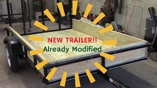 Upgrades to a wire mesh carry on brand trailer [upl. by Morris]