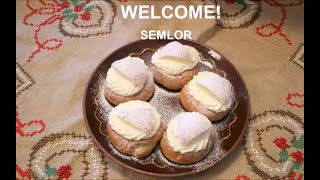 How to make Swedish Semlor recipe  Swedish Recipe [upl. by Sancha]