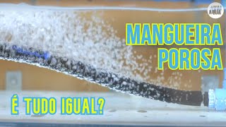 MANGUEIRA POROSA para Aquicultura é TUDO IGUAL TECNOLOGIA [upl. by Olracnaig]