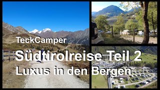 Südtirol 2022 Teil 2 Alpinfitness Waldcamping Völlan und Natur Camping Lärchwiese [upl. by Anoet770]