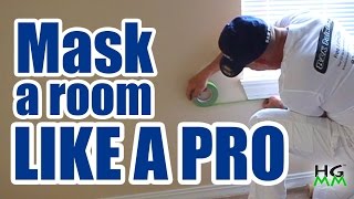 How to mask off a room for painting [upl. by Nido]