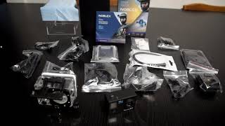 Unboxing Noblex ACN4k1 Action Cam BARATA [upl. by Lrak]