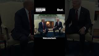 Donald Trump and Biden met at the White House as part of the transition process [upl. by Odawa]