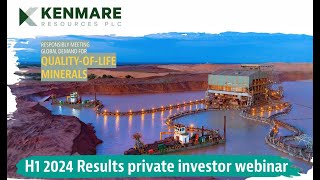 Kenmare Resources HY24 Investor Webinar August 2024 [upl. by Jessamine548]