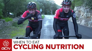 When To Eat While Cycling  Cycling Nutrition [upl. by Odlabso576]