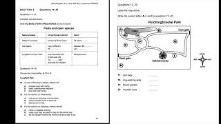 Peak and open spaces  IELTS LISTENING TEST  SECTION2 [upl. by Niar401]