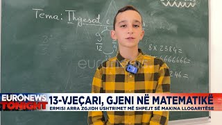 Gjeniu i matematikës 13vjeçari që zgjidh ushtrimet më shpejt së makina llogaritëse [upl. by Ylas272]