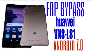 huawei p9 lite vnsl31frp bypass new 2020 [upl. by Drucy]