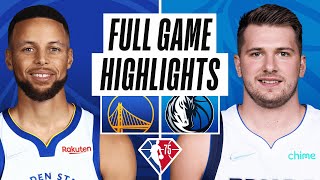 WARRIORS at MAVERICKS  FULL GAME HIGHLIGHTS  March 3 2022 [upl. by Einalem]