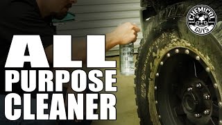 Best Tire amp Wheel Cleaner  Chemical Guys NONSENSE All Purpose Cleaner [upl. by Garrison]