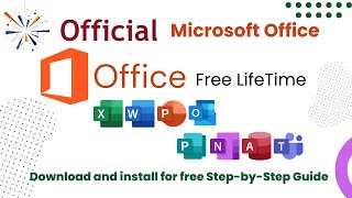 Official Microsoft Office Download and install for free StepbyStep Guide  Free MS Office [upl. by Accemahs885]