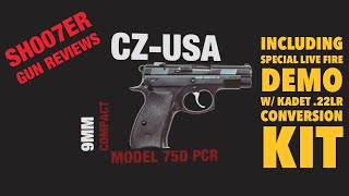 CZ 75 D PCR COMPACT 9MM  SH007ER Reviews [upl. by Eatnuahs]