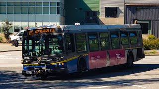 TransLink Bus Ride  2006 NFI C40LFR  P3316 [upl. by Ora19]