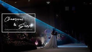 CHAMROEUN amp SAMPOSS WEDDING Video byimagephotography [upl. by Hiamerej101]