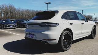 2020 Porsche Macan Turbo in Chalk with Espresso Leather Interior [upl. by Kirbie]