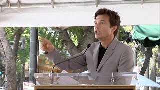 Jason Bateman Speech at his Hollywood Star Ceremony [upl. by Eimmot]