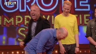 Ik ga vreemd met mijn linkerhand  DE GROTE IMPROVISATIESHOW [upl. by Atirma]