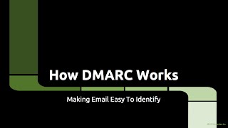 DMARC  How It Works [upl. by Aldredge]