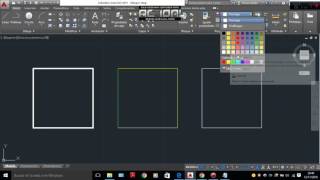 cambiar color grosor lineas  segmentar lineas AutoCAD [upl. by Nayrda]