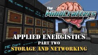 Tutorial  Applied Energistics  Part 2  Storage and Networking [upl. by Euseibbob]