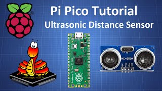 Raspberry Pi Pico Tutorial  HCSR04 Ultrasonic Distance Sensor [upl. by Kylstra]