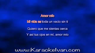 Frank Sark  Amor Mio KARAOKE [upl. by Tlaw]