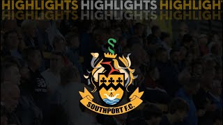 Highlights  Southport 13 Spennymoor Town  VNLN [upl. by Weismann486]