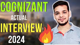 Cognizant GenC 2024 Interview Experience  Cognizant Actual Interview Questions  Cognizant Latest [upl. by Gamali164]