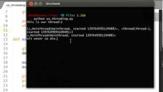 Python threading 03 Terminating a Thread [upl. by Gerty]