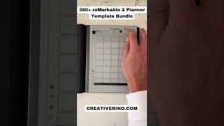 360 reMarkable 2 Planner Template Bundle remarkable2 remarkableplanner [upl. by Cullie787]