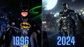 Evolution Of Batman Games 19962021 [upl. by Cath]