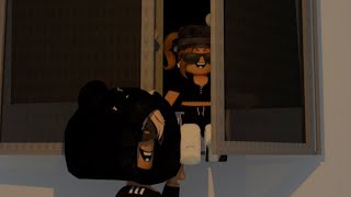 Parker and Izzy SNUCK OUT  Bloxburg Family Roleplay  Roblox [upl. by Bartholomeus]