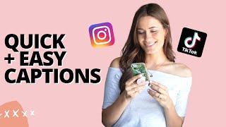 How to Quickly Add Captions to Your Instagram Reels amp TikToks [upl. by Adonis]