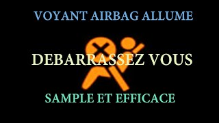 Voyant dairbag allumé Peugeot Renault Citroën [upl. by Ferneau664]