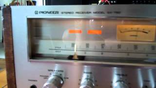 Vintage Pioneer SX750 Stereo Receiver Restoration FINISHED [upl. by Dinan908]