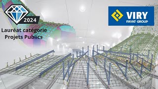 Trimble Construction Awards France 2024  VIRY  Gare de la Défense [upl. by Kcinimod]